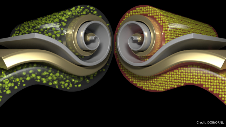 ORNL researchers develop new way to produce key component of lithium-ion batteries