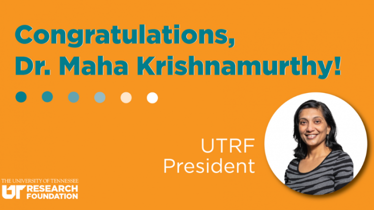 Maha Krishnamurthy named President of UT Research Foundation