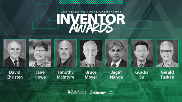 ORNL names new Fellows, Distinguished Inventors, Associate Lab Directors