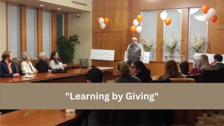 “Learning By Giving” helps UTK students study how to give money away thoughtfully.