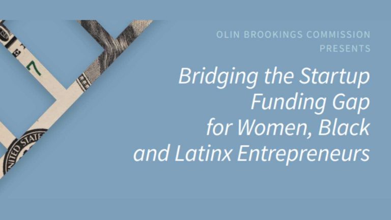 Newly released report offers recommendations to address VC funding disparities