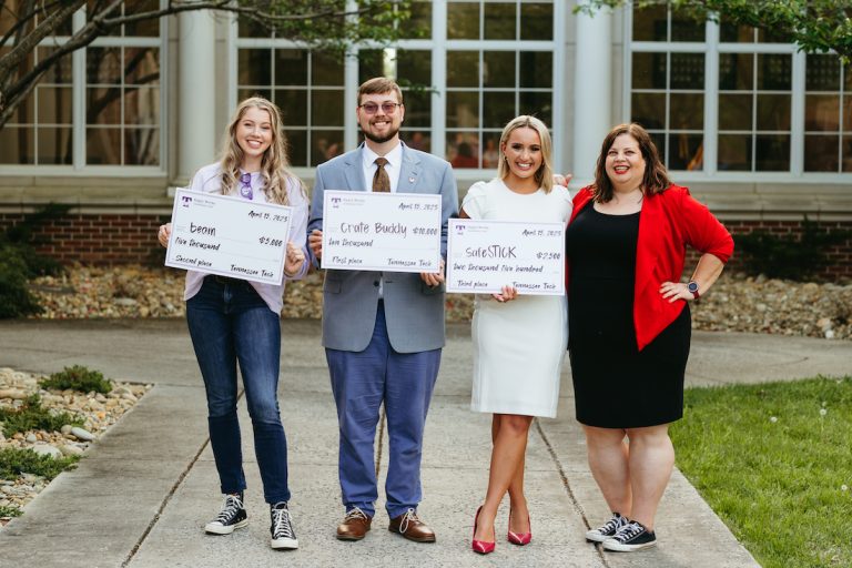 TTU students awarded cash during the 10th edition of the “Eagle Works” competition