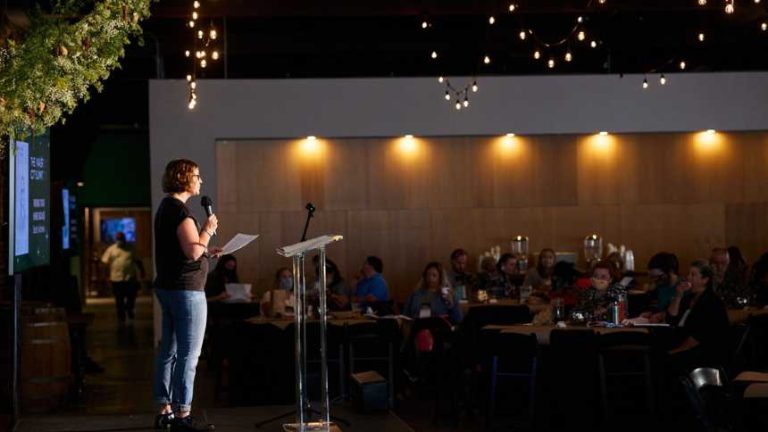 Booth Andrews focused on helping others based on her own hard lessons learned