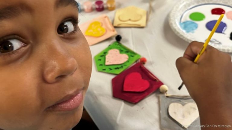 Canvas Can Do Miracles is changing lives one painting at a time