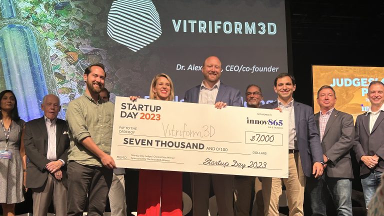 Vitriform3D, B-Roll Bank win big at Startup Day 2023
