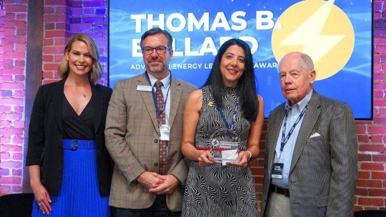 Dr. Mina Sartipi wins ‘Thomas B. Ballard Advanced Energy Leadership Award’