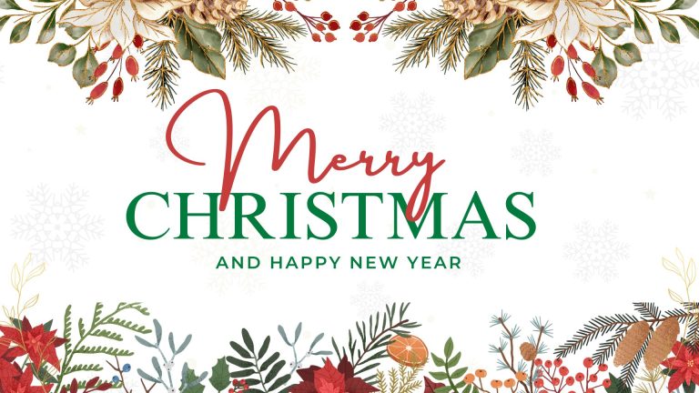 We wish you a happy holiday season