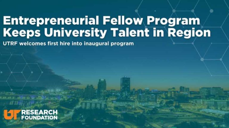 UT Research Foundation names first Entrepreneurial Fellow