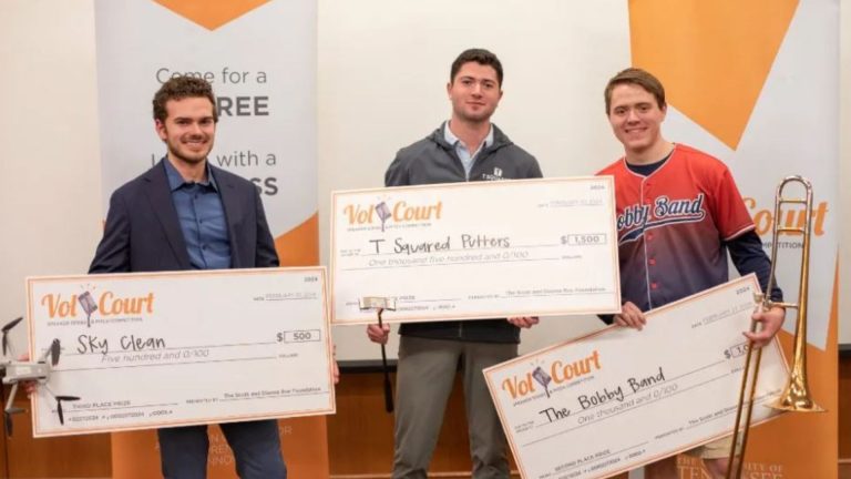 “T Squared Putters” wins spring semester’s Vol Court pitch competition