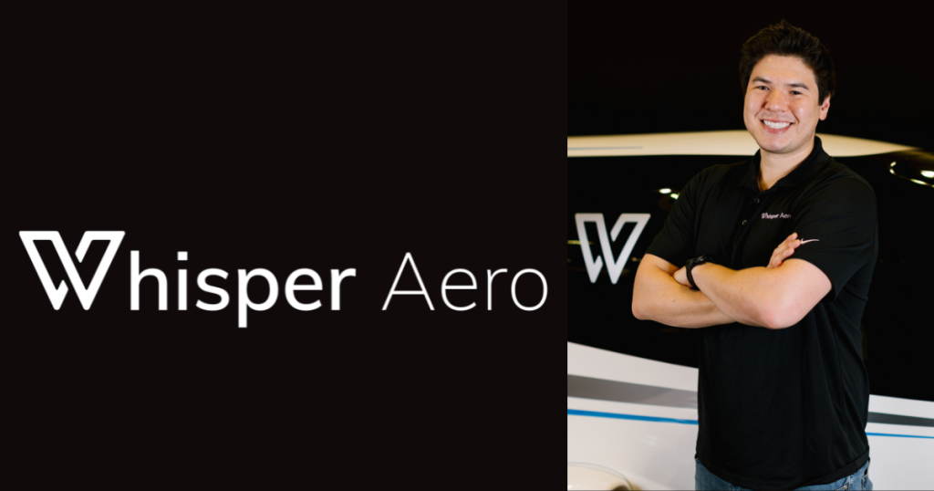Andrew Terajewicz, Head of Product, Whisper Aero 