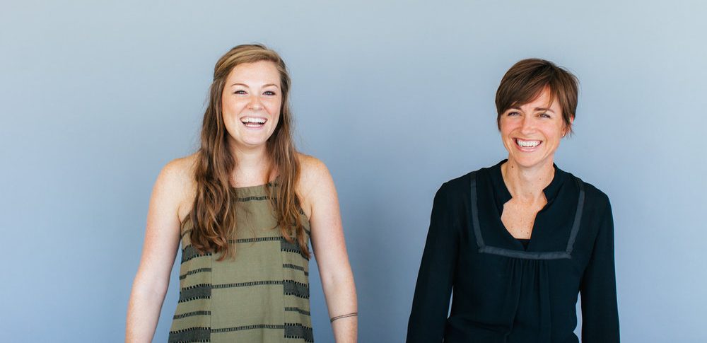 Caroline Smith (L) and Taryn McLean (R)