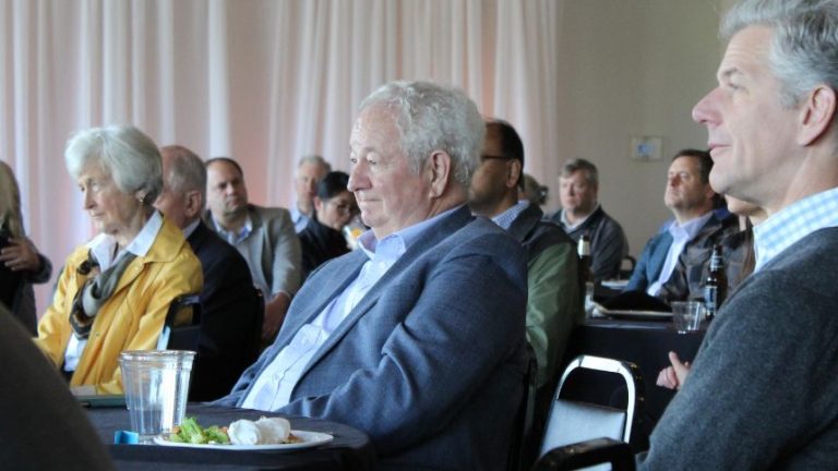 Event celebrates the retirement (?) of Tom Rogers
