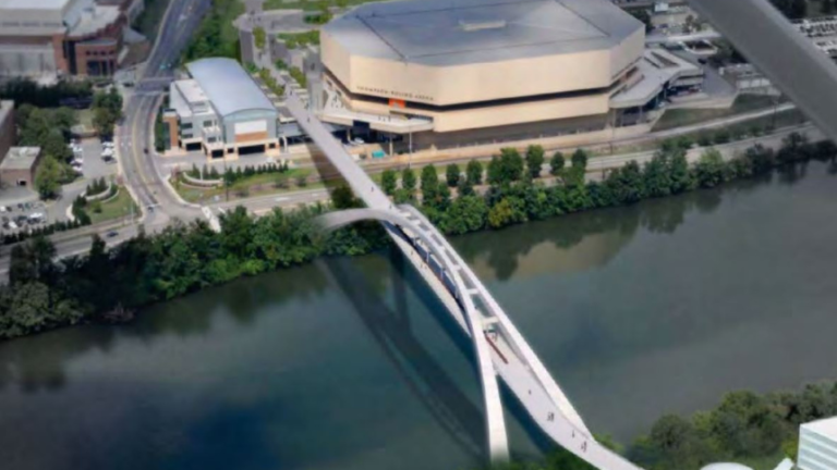Funding secured! The proposed bridge between UTK campus and South Knoxville is happening