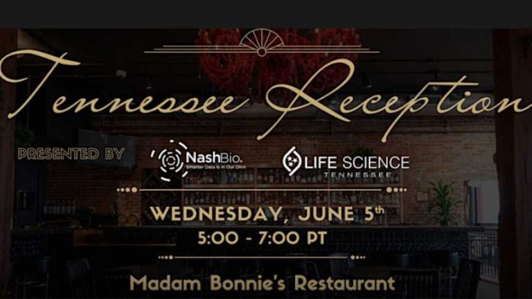 Life Science TN plans reception at next week’s BIO event in San Diego