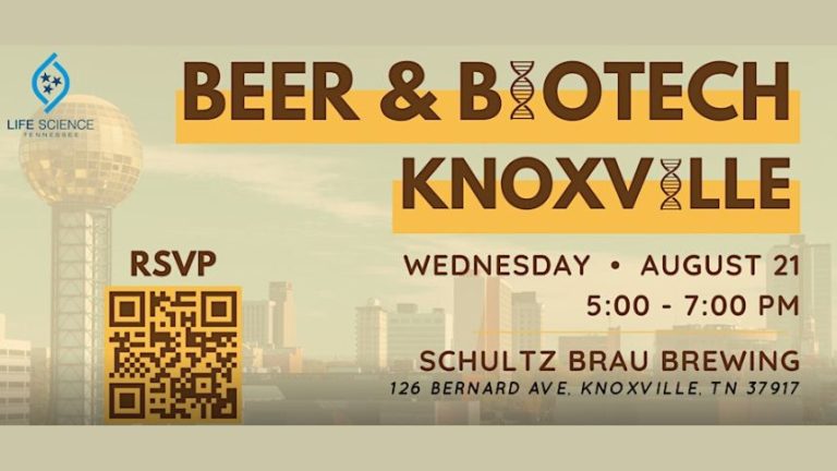 Life Science TN hosting a “Beer & Biotech” meetup on Wednesday in Knoxville