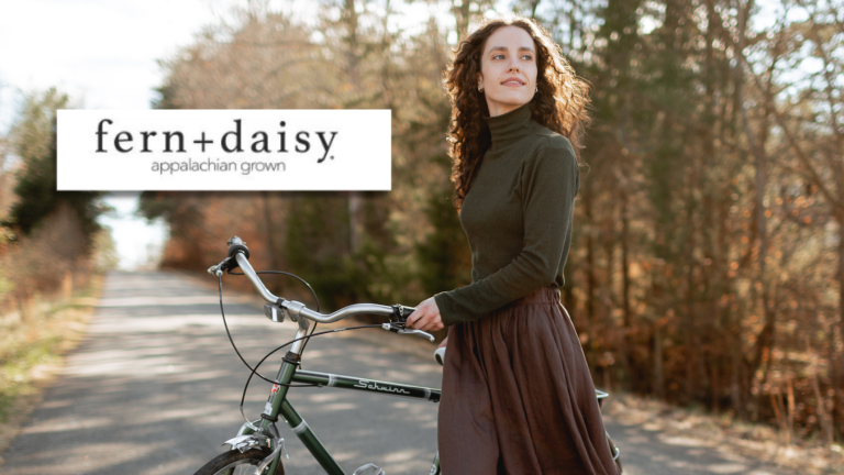 Fern + Daisy apparel is woven with the purpose to aid Appalachia