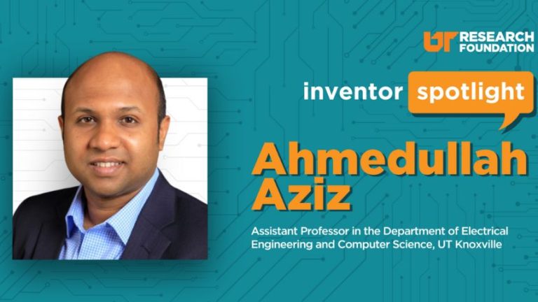 UT Research Foundation spotlights Ahmedullah Aziz