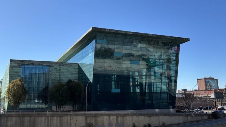 Old newspaper printing plant being repurposed as a massive data center