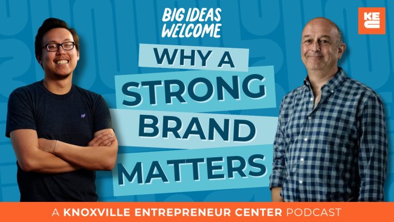 Building a brand | Big Ideas Welcome podcast episode two drops today!