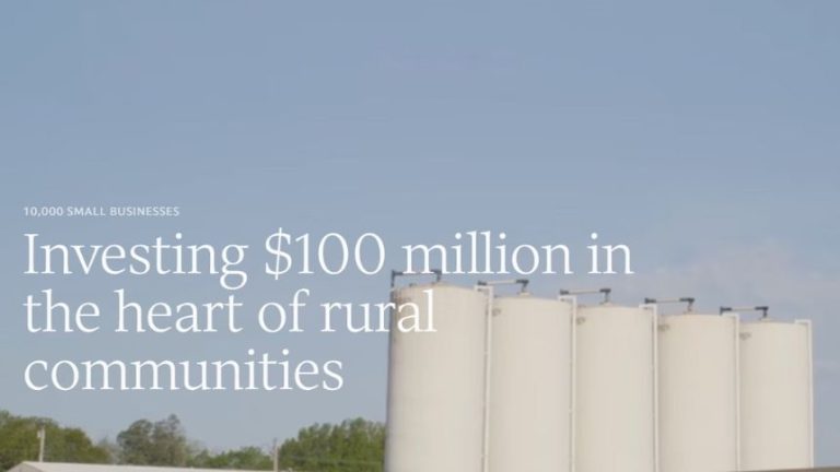 Goldman Sachs halfway through its Investment in Rural Communities initiative