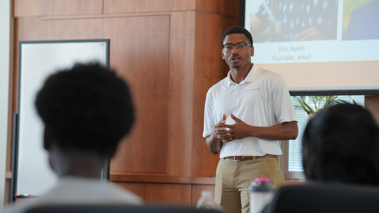 Inspiring the next gen of entrepreneurs | Emerald Youth Foundation visits the Anderson Center