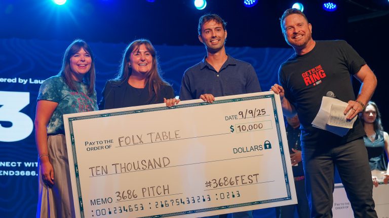 Folx Table and Spikey win the 3686 Pitch Competition