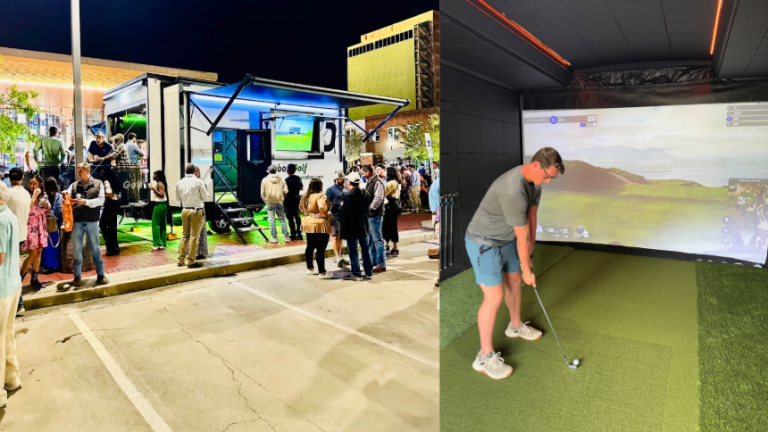 VFL, Eli Purcell opens Knoxville’s first mobile golf simulator