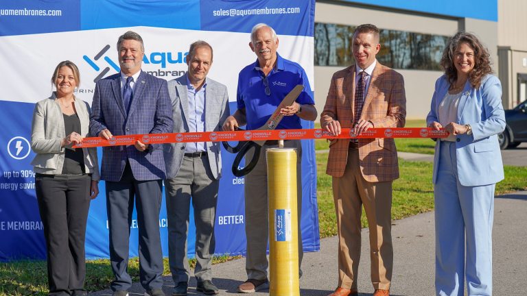 Aqua Membranes opens operations in Knoxville, a $6.5 million investment