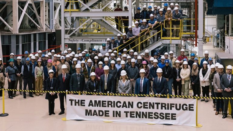 Centrus pledges $560 milion investment in Oak Ridge to accelerate production of thousands of centrifuges