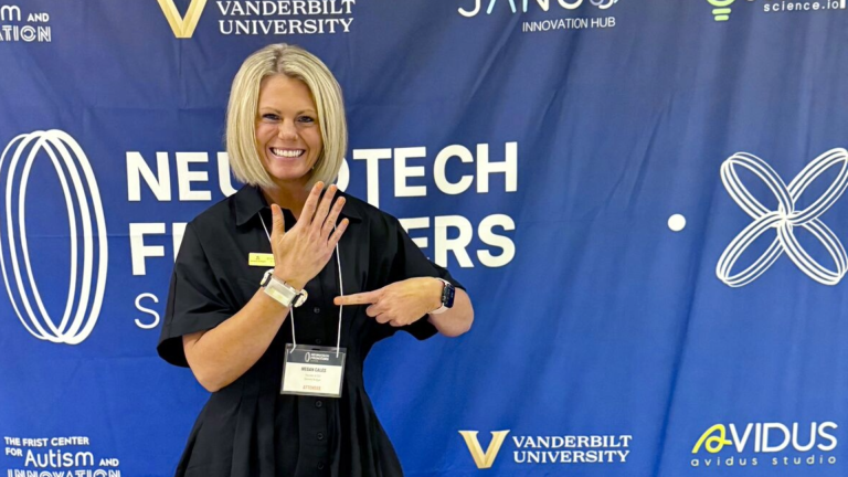 First-time founder, full-time faculty, single mom | Megan Cales pushes ahead with autism-support wearable