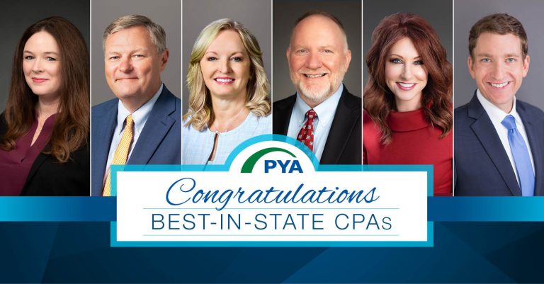 Six PYA leaders make Forbes’ Best-in-State CPA list, leading East Tennessee firms